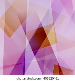 Abstract background with colorful violet overlapping transparent layers