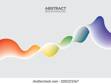fondo abstracto con onda colorida