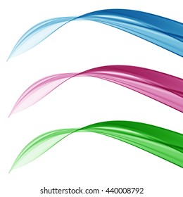 Abstract background with colorful wave