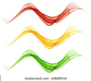 Abstract background with colorful wave