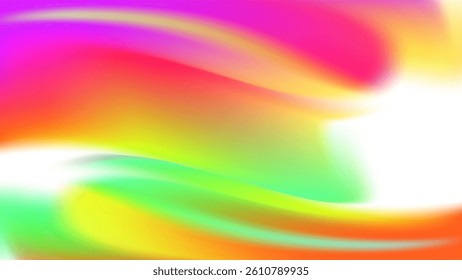 Abstract background with colorful wave lines, stylish design, vector illustration