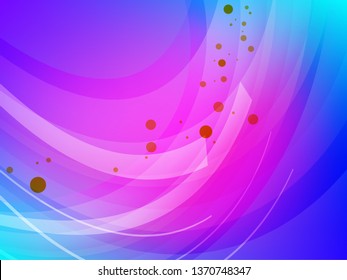 Abstract background with colorful waves