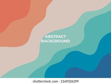 abstract background with colorful waves