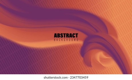 Abstract Background With Colorful Waves