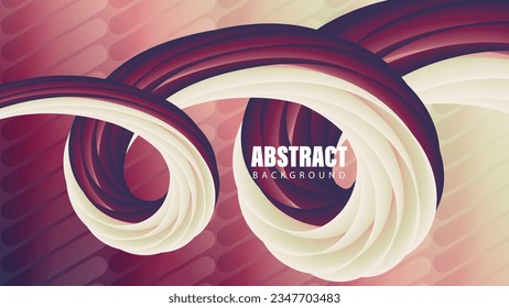 Abstract Background With Colorful Waves