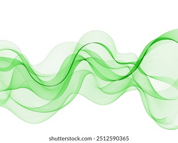 Abstract background with colorful waves.
