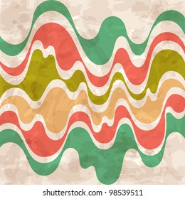 Abstract background. Colorful waves. EPS10