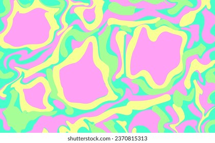 Abstract background with colorful waves. Trendy vector illustration in style color.