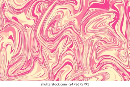 Fondo Abstractas con ondas de colores. Ilustración vectorial de moda en color estilo.