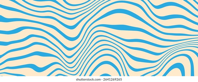 Abstract background with colorful waves vector illustration