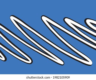 Abstract background with colorful waving lines pattern