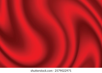 Abstract background with colorful wavy geometry