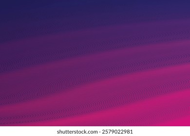 Abstract background with colorful wavy geometry