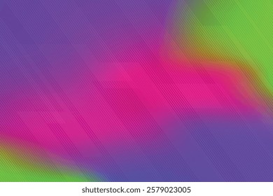 Abstract background with colorful wavy geometry