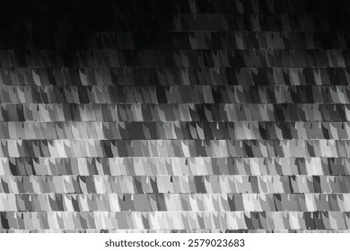 Abstract background with colorful wavy geometry