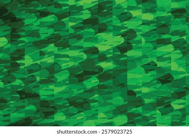 Abstract background with colorful wavy geometry