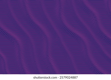 Abstract background with colorful wavy geometry