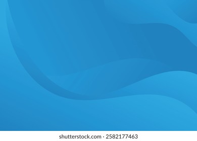 Abstract background with colorful wavy geometry