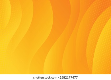 Abstract background with colorful wavy geometry