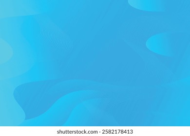 Abstract background with colorful wavy geometry