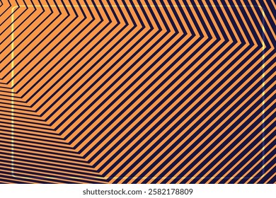 Abstract background with colorful wavy geometry