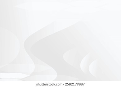 Abstract background with colorful wavy geometry