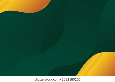 Abstract background with colorful wavy geometry