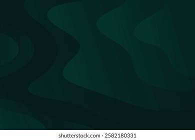Abstract background with colorful wavy geometry