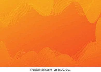 Abstract background with colorful wavy geometry