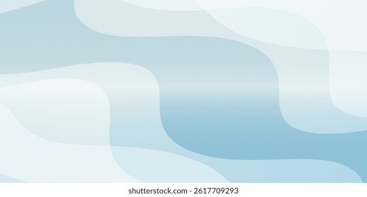 Abstract background with colorful wavy geometry