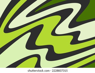 Abstract background with colorful wavy line pattern