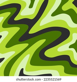 Abstract background with colorful wavy line pattern