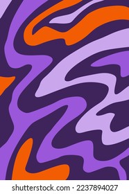 Abstract background with colorful wavy line pattern