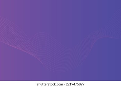 Abstract background with colorful wavy lines. Abstract Blue Purple gradient background design
