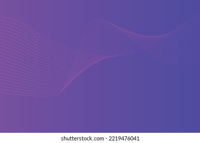 Abstract background with colorful wavy lines. Abstract Blue Purple gradient background design
