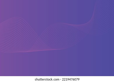 Abstract background with colorful wavy lines. Abstract Blue Purple gradient background design
