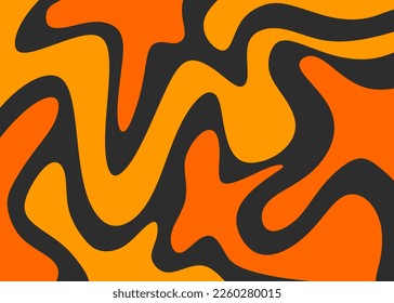 Abstract background with colorful wavy lines pattern