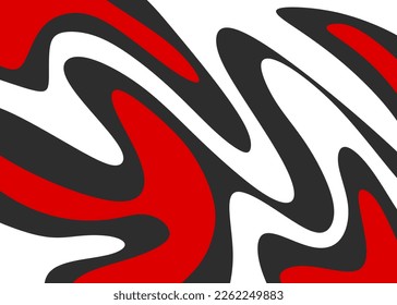 Abstract background with colorful wavy lines pattern