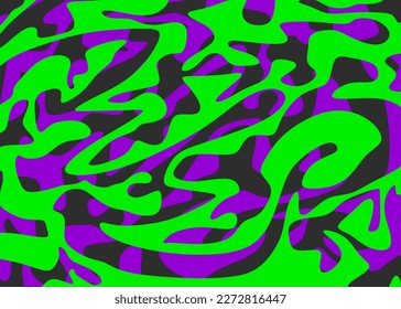 Abstract background with colorful wavy lines pattern