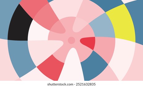 abstrato fundo colorido ondulado forma vetor design