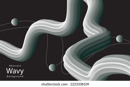abstract background colorful wavy.modern background.