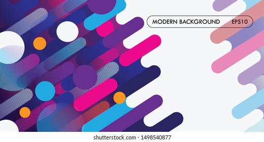 abstract background colorful and white geometric design