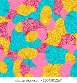 abstract background colorful yarn vector illustration