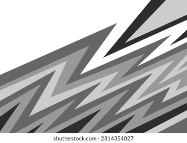 Fondo abstracto con un patrón de línea de zigzag colorido y con un área de copia