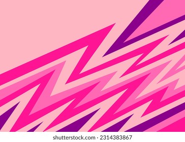 Abstract background with colorful zigzag line pattern and with some copy space area