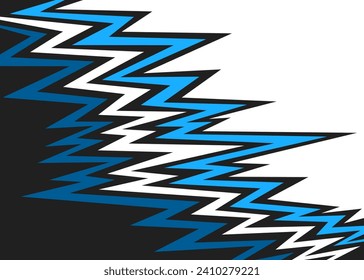 Abstract background with colorful zigzag lines pattern and with some copy space area