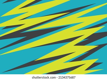 Abstract background with colorful zigzag pattern