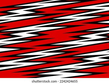 Abstract background with colorful zigzag pattern