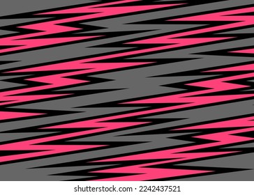 Abstract background with colorful zigzag pattern
