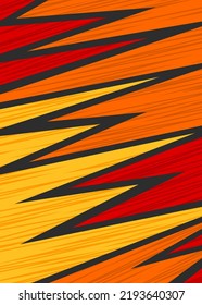 Abstract background with colorful zigzag and slash lines pattern